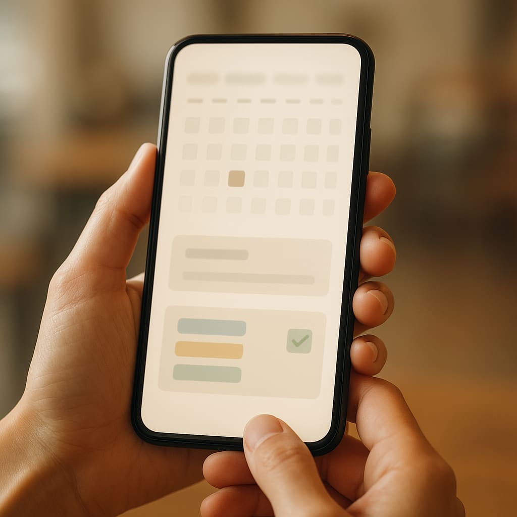 Tijdslot ondersteuning